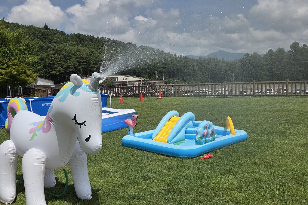 水フェスの会場風景