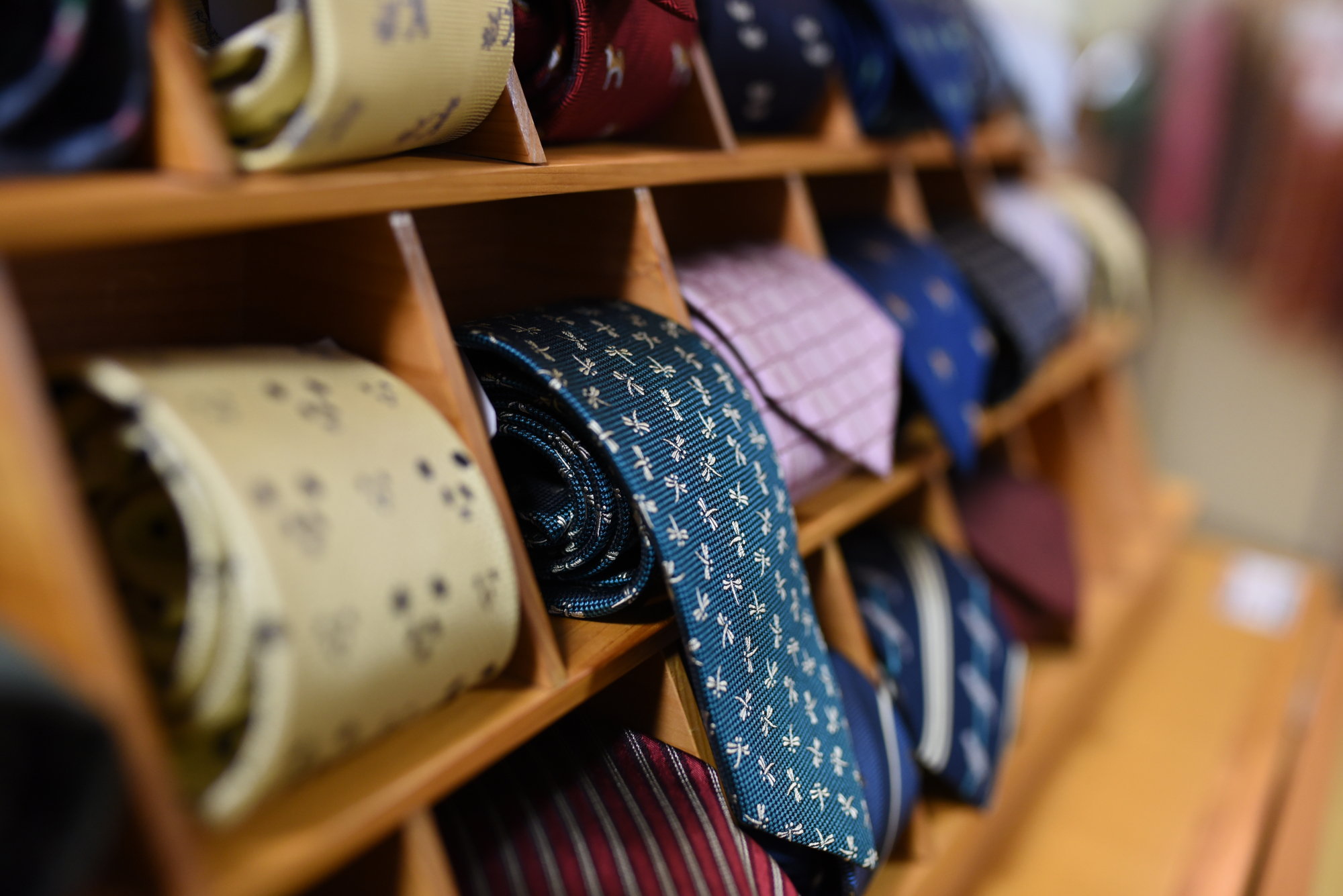 素敵な柄のネクタイ