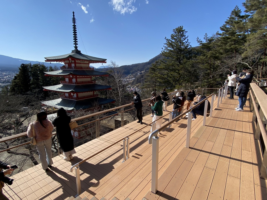 令和4年2月1日に展望デッキがリニューアルオープン。
