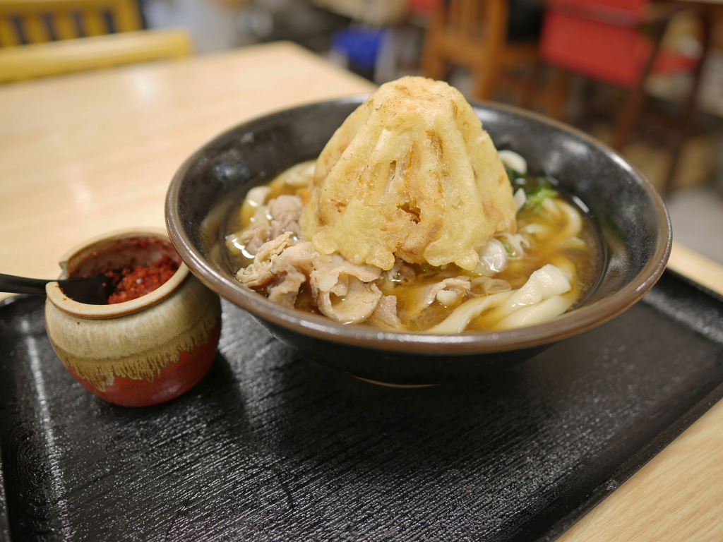 富士山天ぷらうどん