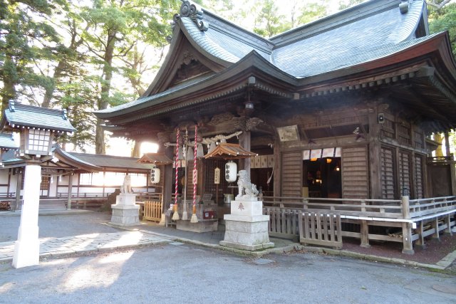 冨士山下宮小室浅間神社（下浅間）滞在時間20分