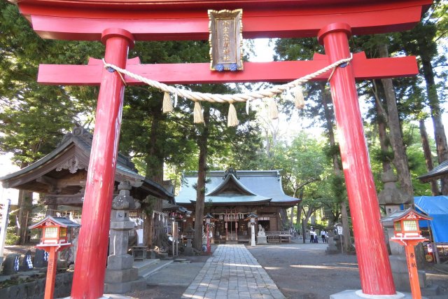 冨士山下宮小室浅間神社（下浅間）滞在時間20分