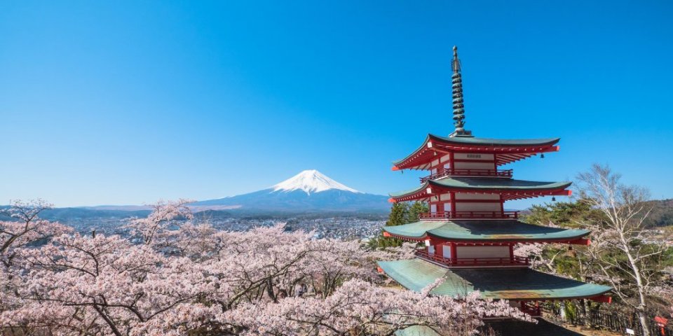 【徒步】前往新倉山淺間公園的路線