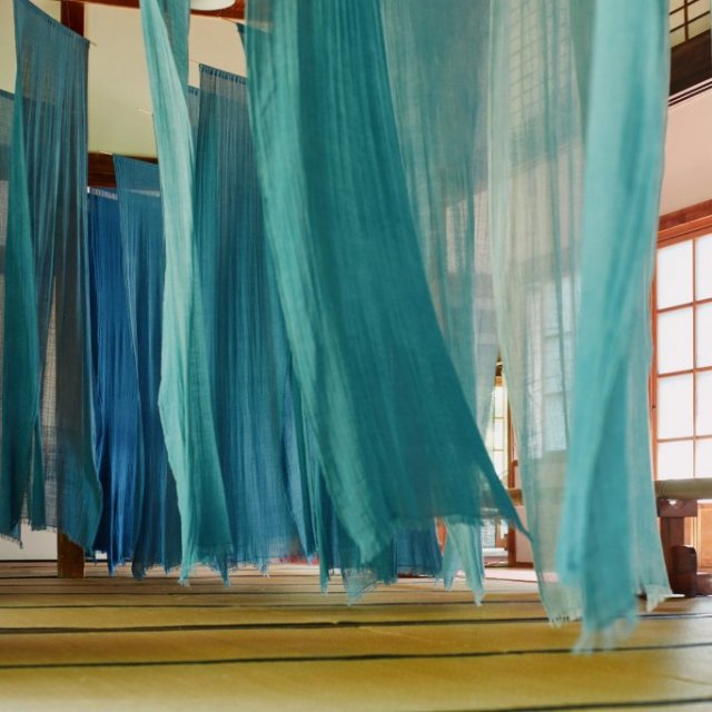 かぜつち模様染工舎展覧会『あわいを建てる』
