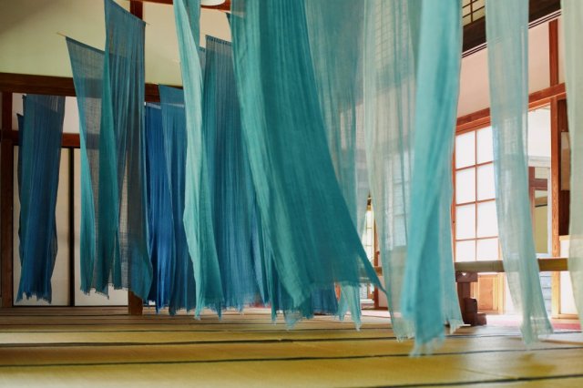かぜつち模様染工舎展覧会『あわいを建てる』