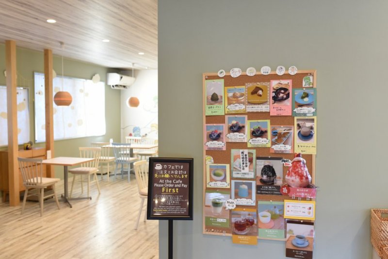 手作りのメニュー