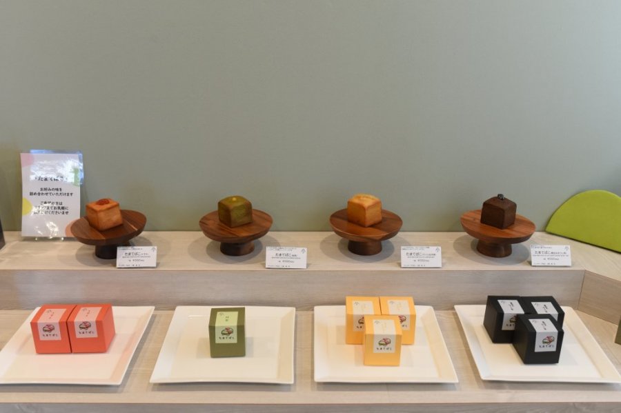 綺麗に並べられた商品