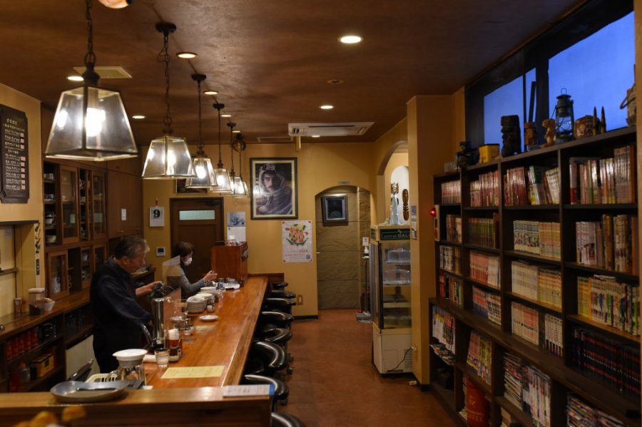 レトロな雰囲気の店内