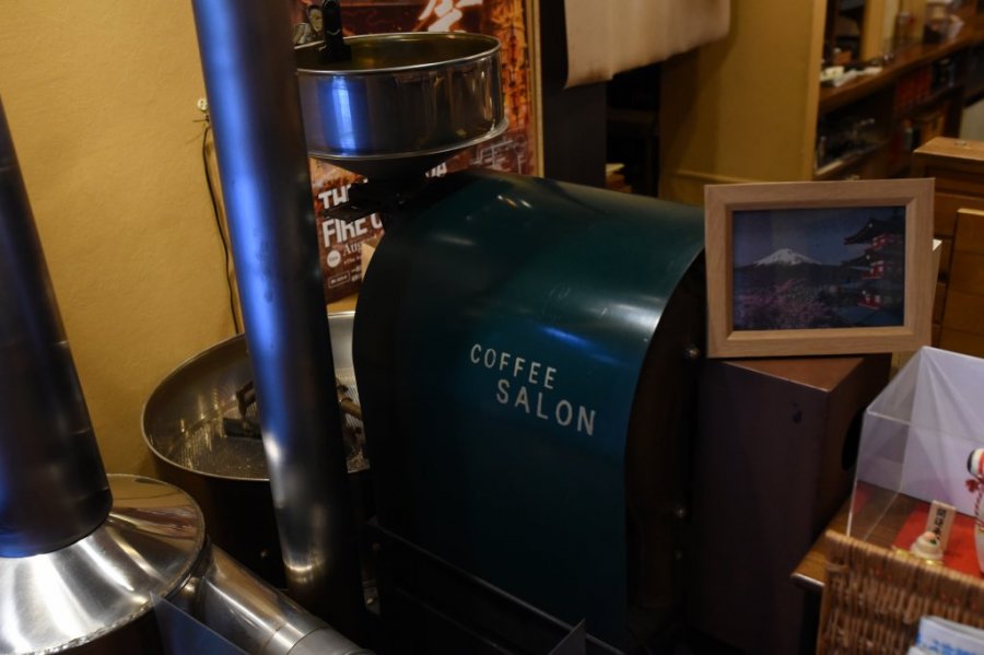 かっこいい焙煎機
