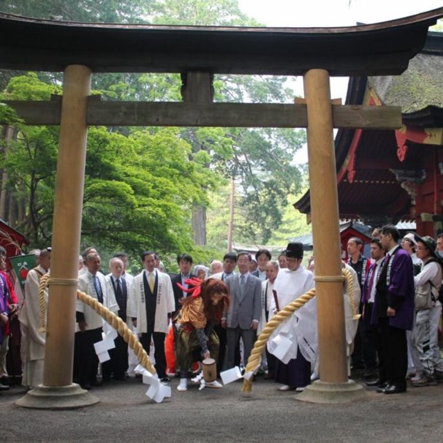 富士山開山前夜祭