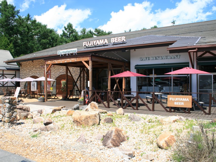 ふじやまビール　レストランハーベステラス