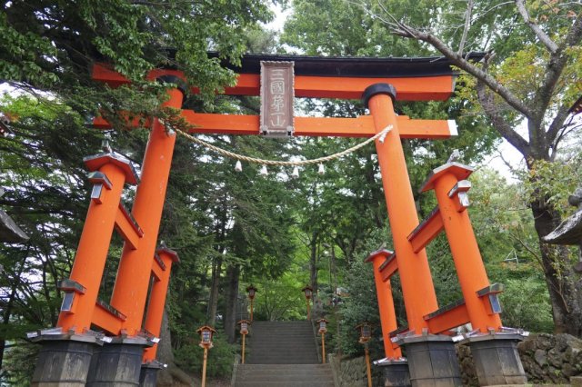 新倉富士浅間神社（滞在時間10分）