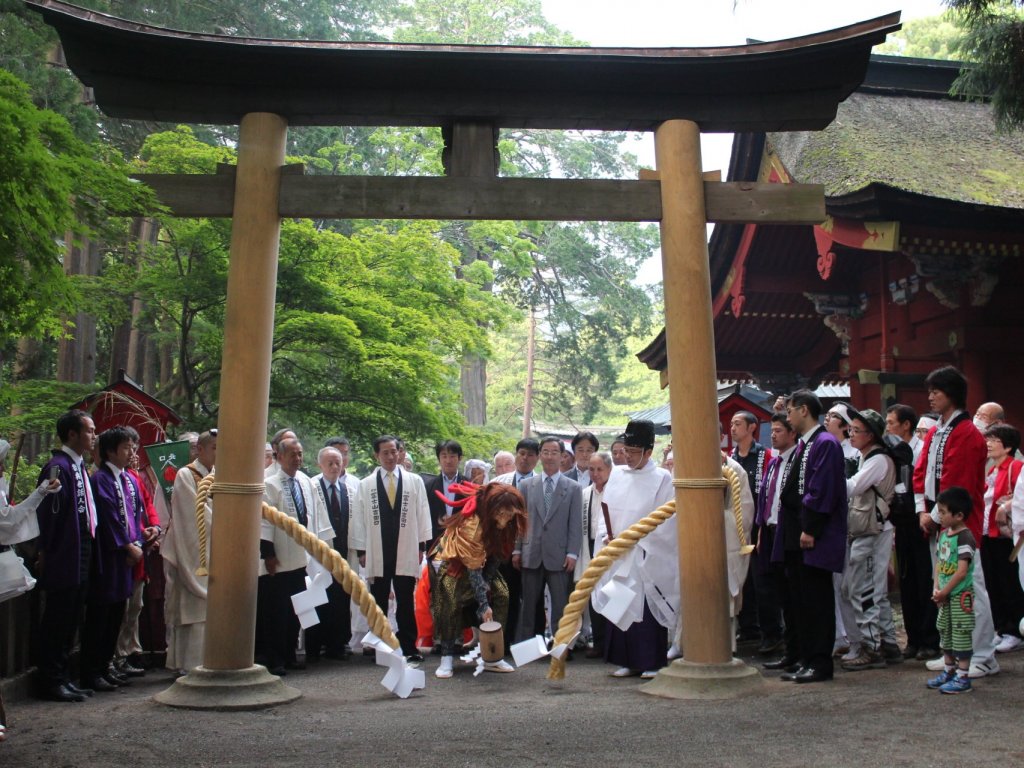 富士山開山前夜祭