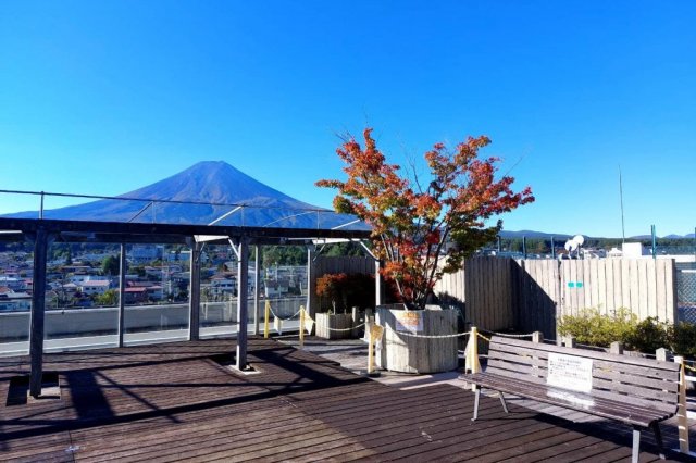 富士山駅Q-STA展望デッキ