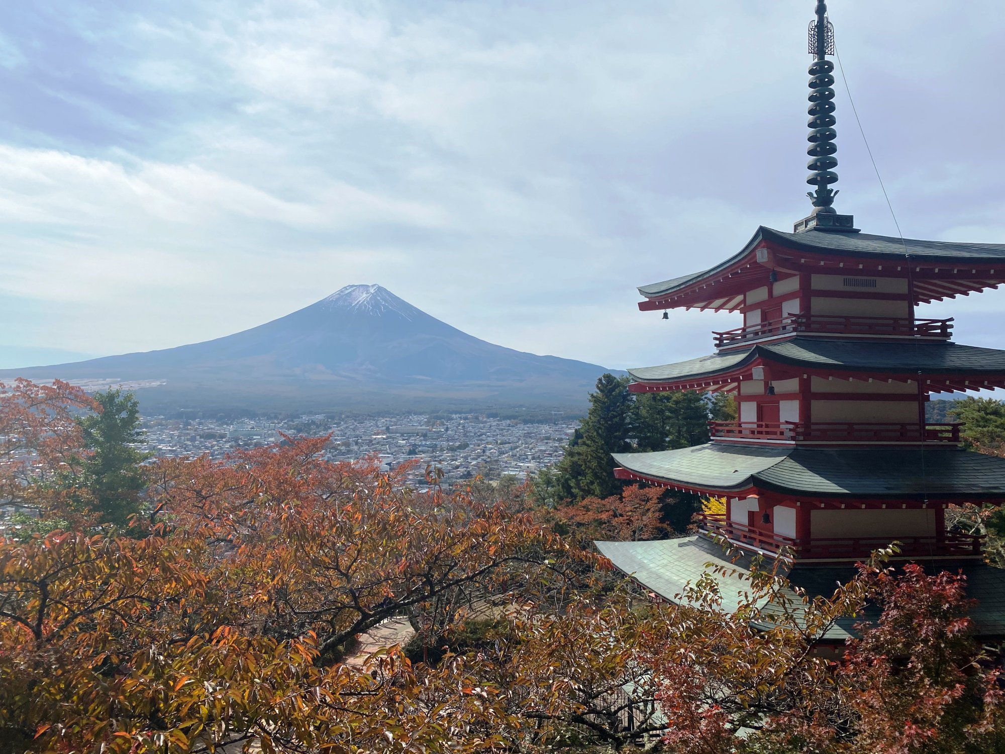 [24年度版] 富士吉田市内の紅葉情報