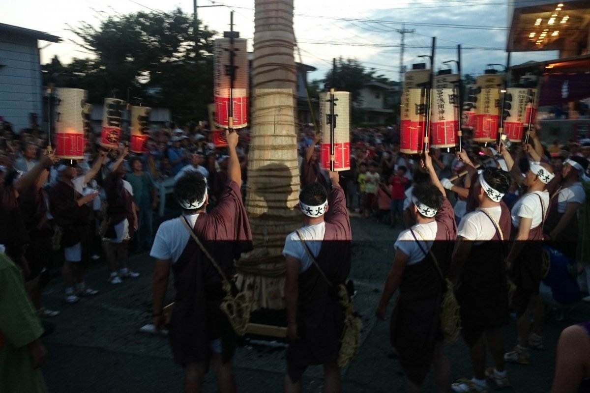 吉田の火祭り　～　祭典世話人　～