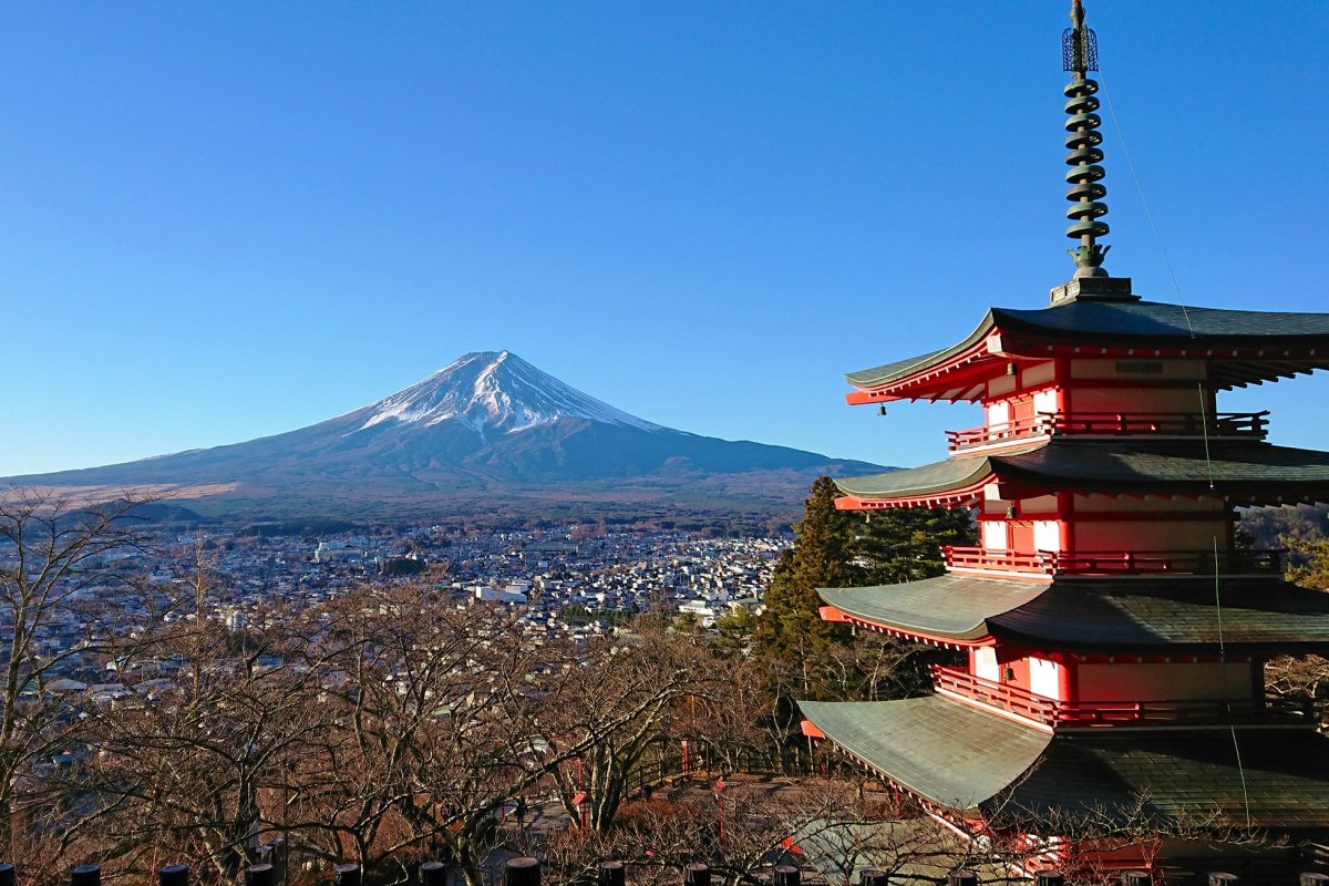 富士山 富士吉田市内ライブカメラ