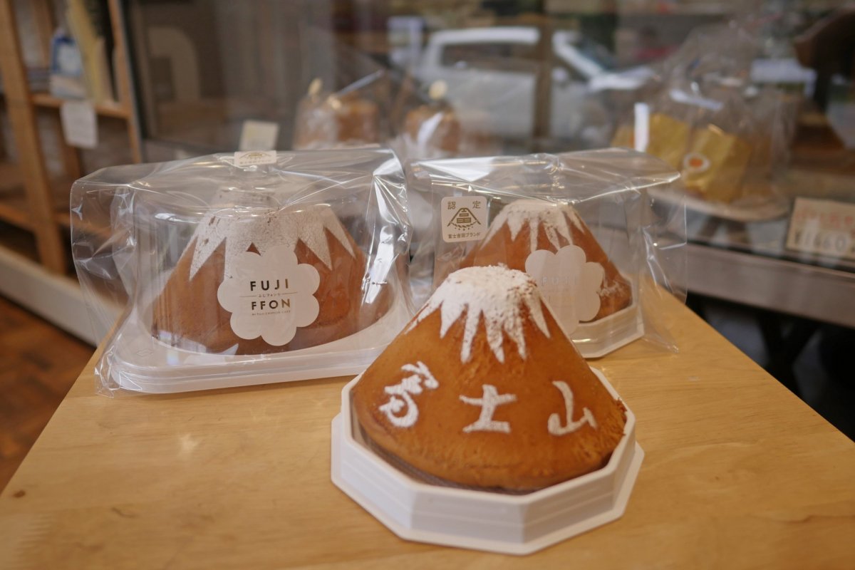 外觀也相當亮眼的富士山造型美食！