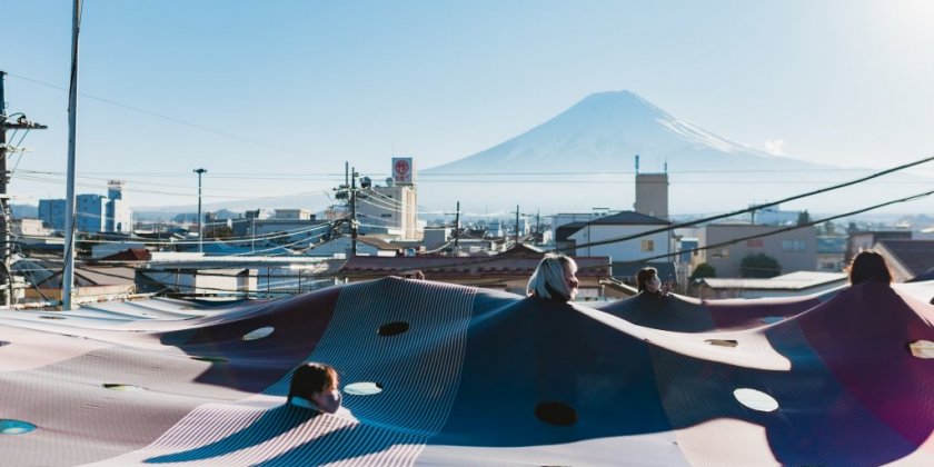 FTW2021 藝術展作品：西尾美也《裏地 / 裏富士》 攝影｜吉田周平